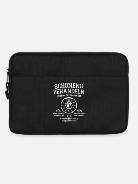 97. Geburtstag Schonend Behandeln Oldtimer Ist 97 - Laptoptasche 13" - Schwarz