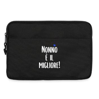 Nonno È Il Migliore - Laptoptasche 13" - Schwarz - Vorne