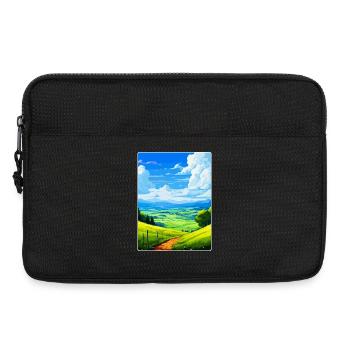 Bergisches Land Deutschland Vintage Reiseposter WPA - Laptoptasche 13" - Schwarz - Vorne