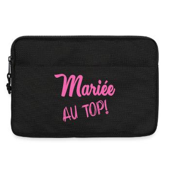 BRAUT AN DER SPITZE - Laptoptasche 13" - Schwarz - Vorne