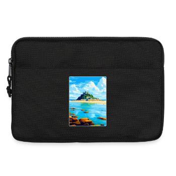 Marazion Cornwall England Uk Reiseposter WPA - Laptoptasche 13" - Schwarz - Vorne