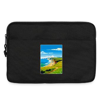 Dorset Uk Vintage Travel Poster Souvenir WPA - Laptop bag 13" - black - Front