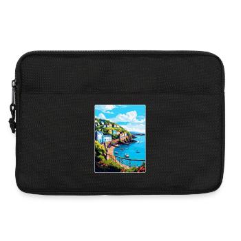 Ilfracombe England Uk Travel Poster Souvenir WPA - Laptop bag 13" - black - Front