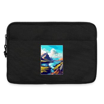 Isle Of Skye Schottland Uk Reise Poster Souvenir - Laptoptasche 13" - Schwarz - Vorne