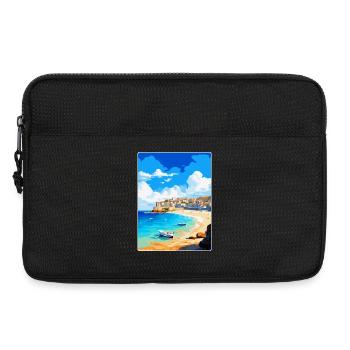 St Ives Cornwall England Vereinigtes Königreich Vintage Reiseposter - Laptoptasche 13" - Schwarz - Vorne