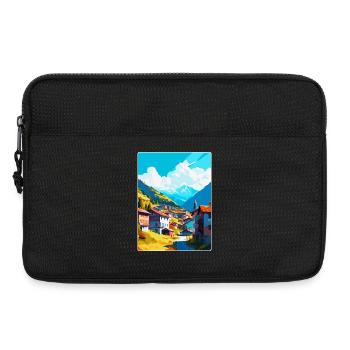 Artvin Türkei Vintage Reiseposter WPA Souvenir - Laptoptasche 13" - Schwarz - Vorne