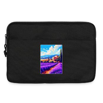 Provence Frankreich Vintage Reiseplakat Souvenir WPA - Laptoptasche 13" - Schwarz - Vorne
