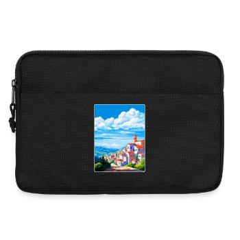 Castelo Branco Portugal Vintage Reiseposter WPA - Laptoptasche 13" - Schwarz - Vorne