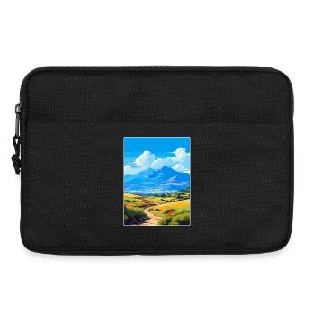 Mount Psiloritis Griechenland Vintage Reiseposter WPA - Laptoptasche 13" - Schwarz - Vorne