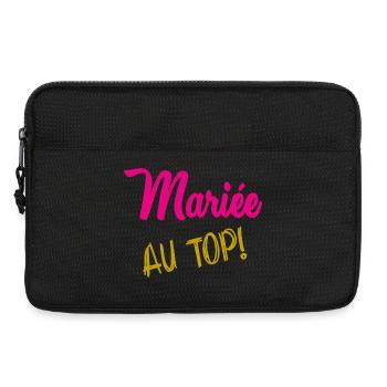 ICH KANN NICHT, ICH BIN VERHEIRATET - Laptoptasche 13" - Schwarz - Vorne