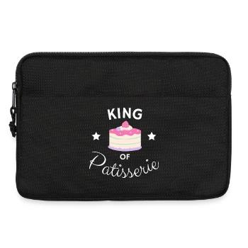 King of pâtisserie - Sacoche pour ordinateur portable 13 pouces - noir - Devant