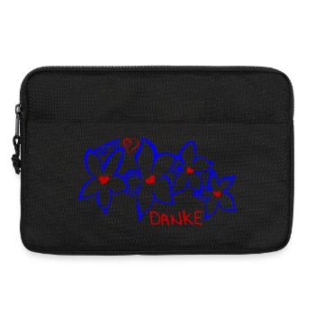 Danke - Laptoptasche 13" - Schwarz - Vorne