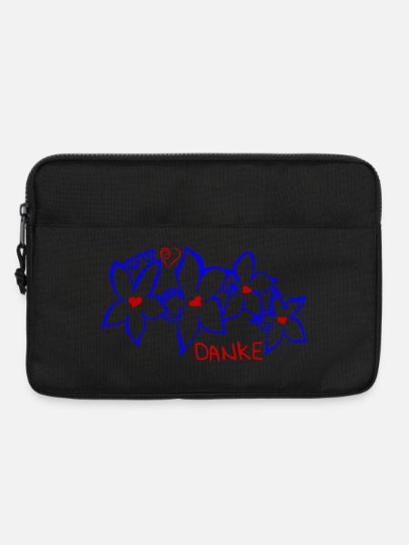 Danke - Laptoptasche 13" - Schwarz