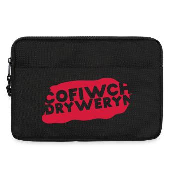 Cofiwch Dryweryn - Laptoptasche 13" - Schwarz - Vorne