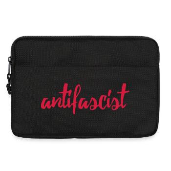 Always Antifascist - Laptoptasche 13" - Schwarz - Vorne