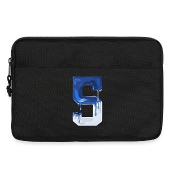 NON. 5 NUMÉRO 5 BLEU BLANC 5E ANNIVERSAIRE - Sacoche pour ordinateur portable 13 pouces - noir - Devant