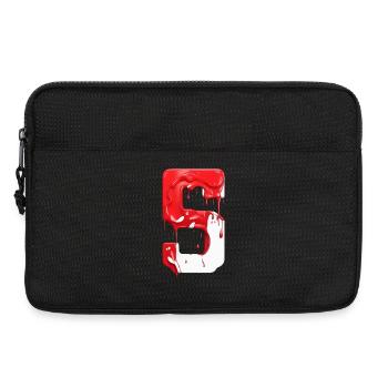 NON. 5 NUMÉRO 5 ROUGE BLANC 5ÈME ANNIVERSAIRE - Sacoche pour ordinateur portable 13 pouces - noir - Devant
