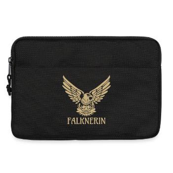 Falknerin Falke Adler Greifvogel Falknerei Falkner - Laptoptasche 13" - Schwarz - Vorne