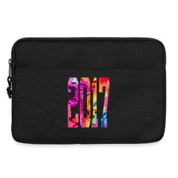 9E ANNIVERSAIRE COLORÉ 2017 - Sacoche pour ordinateur portable 13 pouces - noir - Devant