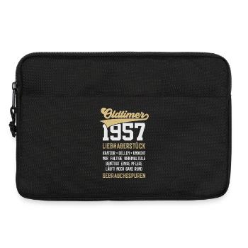 69. GEBURTSTAG OLDTIMER 1957 - Laptoptasche 13" - Schwarz - Vorne