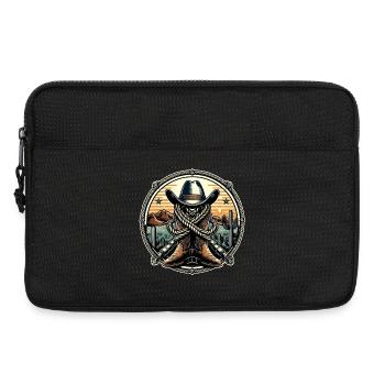 Logo de l’Ouest 1 - Sacoche pour ordinateur portable 13 pouces - noir - Devant