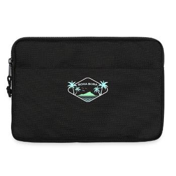 Logo Idylle de l’île Bora Bora - Sacoche pour ordinateur portable 13 pouces - noir - Devant