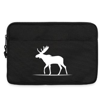 Canada Moose Backcountry Camping Moose Loon Maple - Laptop bag 13" - black - Front