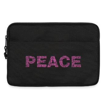 all we need is PEACE - Laptoptasche 13" - Schwarz - Vorne