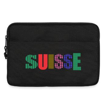 SUISSE - Sacoche pour ordinateur portable 13 pouces - noir - Devant