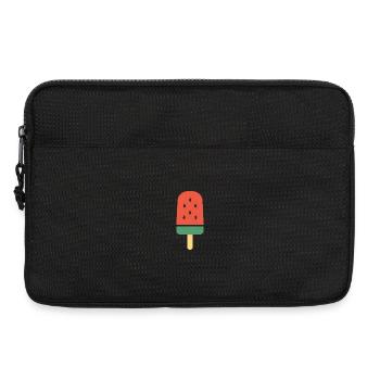 Tranche sucrée d’été - Sacoche pour ordinateur portable 13 pouces - noir - Devant