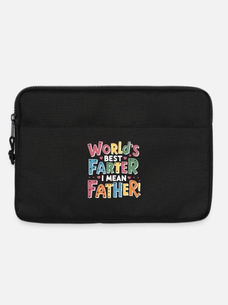 Der beste Vater der Welt, ich meine Vater! - Laptoptasche 13" - Schwarz