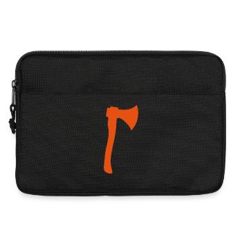 Pirat Klassenzeichen - Laptoptasche 13" - Schwarz - Vorne