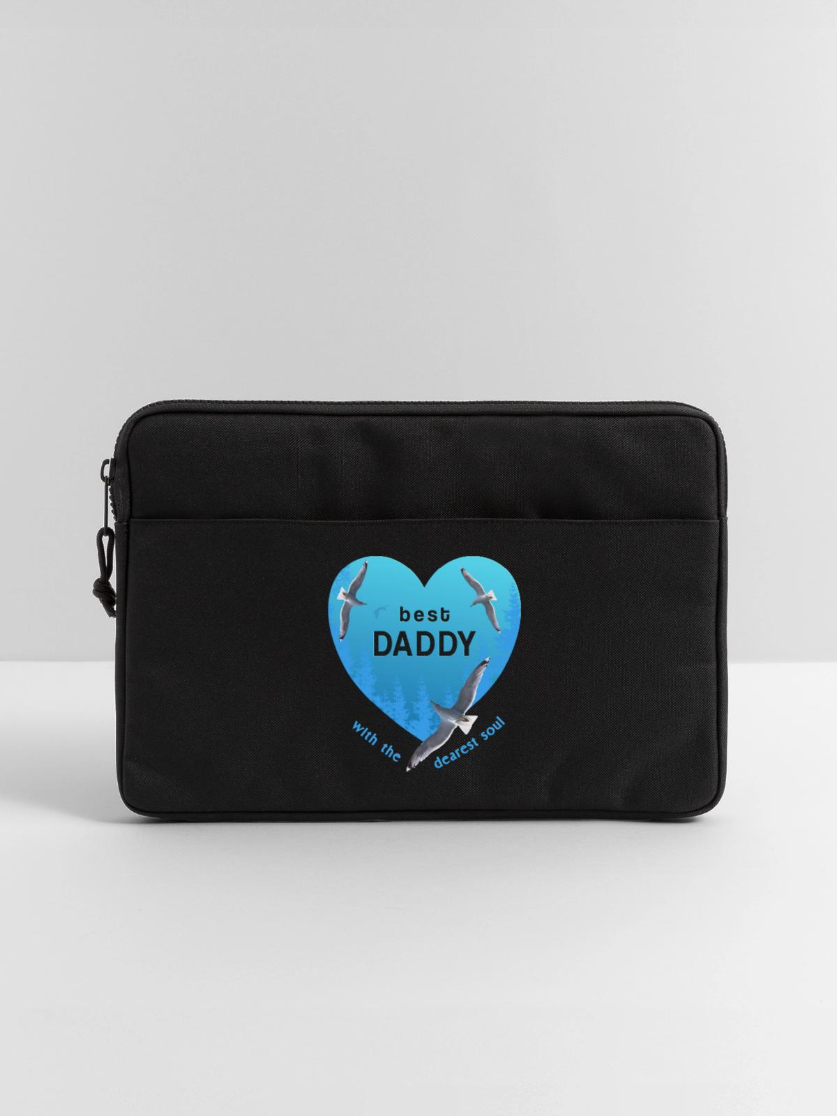 best daddy - Laptoptasche 13" - Schwarz - Vorne