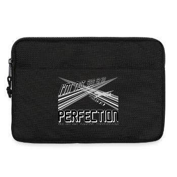 fluglotse traffic controller - Laptoptasche 13" - Schwarz - Vorne