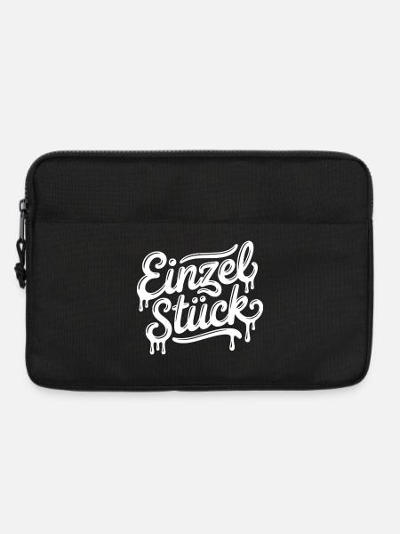 Einzelstück (Farbe änderbar Personalisierung) - Laptoptasche 13" - Schwarz