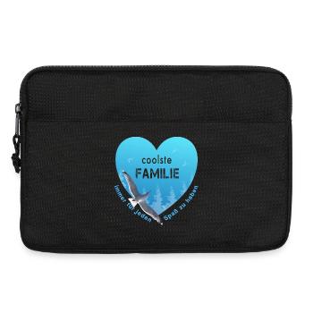 coolste Familie - Laptoptasche 13" - Schwarz - Vorne