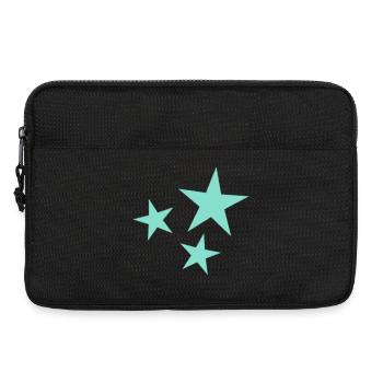 STERN. STERN. STERNE. FEST. JAHRESTAG. WEIHNACHTEN - Laptoptasche 13" - Schwarz - Vorne