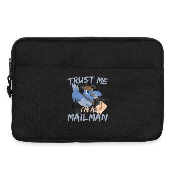 Ich bin ein Postbeamter Postbeamter Briefträger Po - Laptoptasche 13" - Schwarz - Vorne
