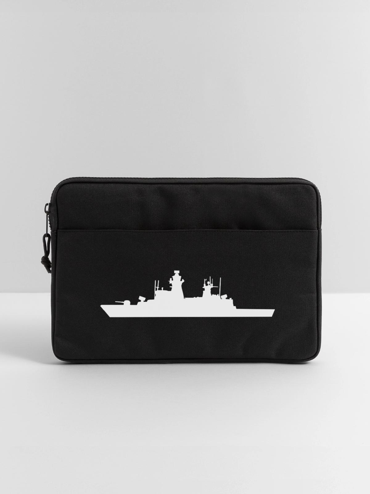 Korvette K130 - Braunschweig-Klasse - Laptoptasche 13" - Schwarz - Vorne