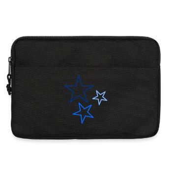 STERN. WEIHNACHTEN. JAHR. JAHRESTAG. RUHESTAND. FEST. - Laptoptasche 13" - Schwarz - Vorne