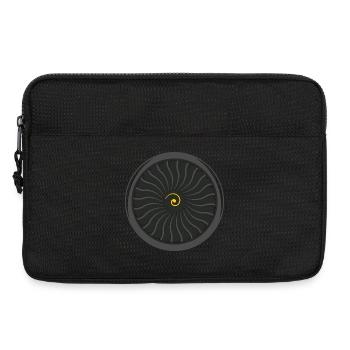 Turbine (Farben änderbar Color variabel) - Laptoptasche 13" - Schwarz - Vorne