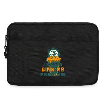 Ich habe ein Dinking-Problem - Laptoptasche 13" - Schwarz - Vorne