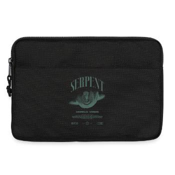 Green Tree Python Modern Reptile Keeper Streetwear - Laptoptasche 13" - Schwarz - Vorne