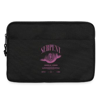 Green Tree Python Modern Reptile Keeper Streetwear - Laptoptasche 13" - Schwarz - Vorne