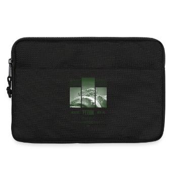 Green Tree Python Modern Reptile Keeper Streetwear - Laptoptasche 13" - Schwarz - Vorne
