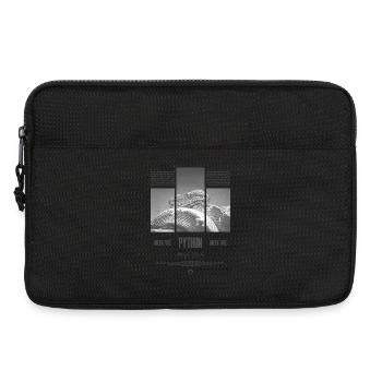 Green Tree Python Modern Reptile Keeper Streetwear - Laptoptasche 13" - Schwarz - Vorne