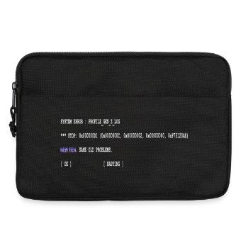 Lustiger Programmierer Spruch New Gen Same Old Pro - Laptoptasche 13" - Schwarz - Vorne