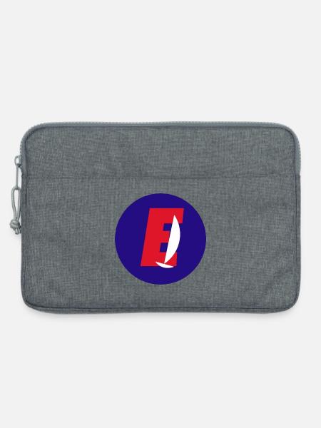 Europe Klassenzeichen - Laptoptasche 13" - Grau meliert
