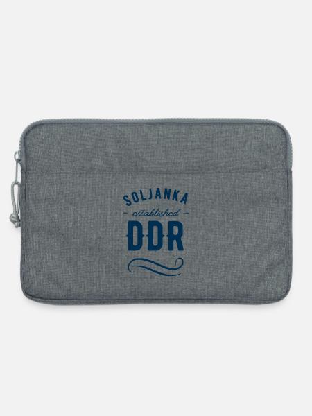 Soljanka DDR Legacy - Laptoptasche 13" - Grau meliert