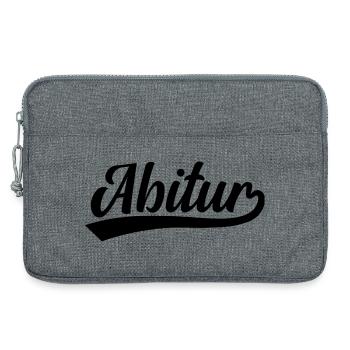 Abitur Abi - Laptoptasche 13" - Grau meliert - Vorne